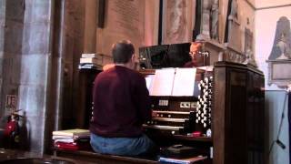 quotThe Welsh National Anthemquot Cathedral Organ [upl. by Ahsinam]