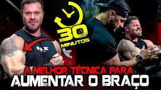 SEU BÍCEPS MAIOR EM 30 MINUTOS  MELHOR TÉCNICA [upl. by Zap898]