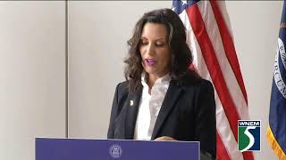 WATCH LIVE Whitmer signs 2025 education budget [upl. by Alol643]