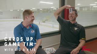 Cards Up with Sidney Crosby and Nate MacKinnon  Tim Hortons [upl. by Anyrak977]