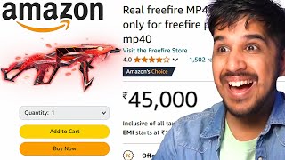 I BOUGHT THE MOST EXPENSIVE FREE FIRE ITEM FROM AMAZON 🤑 Desi Gamers [upl. by Nissy]