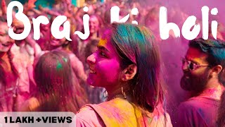 Solo at Vrindavan holi 2023  Braj ki holi Documentary [upl. by Notsob]