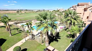 Mar Menor Golf Resort 2 Bed 2 Bath 2nd Floor Apartment With Golf And Pool Views 172000€ MM3272 [upl. by Flori]