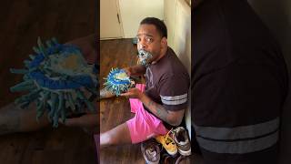 Mom gets mad at Dad for eating sons TAKIS cake shorts [upl. by Marc545]