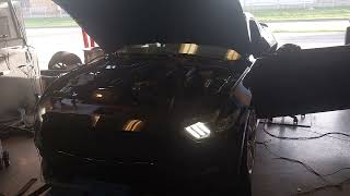 hpp tuned gen 2 s550 mustang vmp odin dyno pull [upl. by Idnaj]