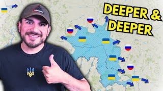 Ukraine ADVANCES DEEP Into Russian Territory [upl. by Nelaf565]