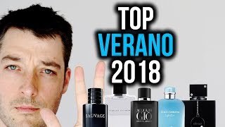 Top 5 mejores fragancias de hombre para verano 2018 [upl. by Cobbie]