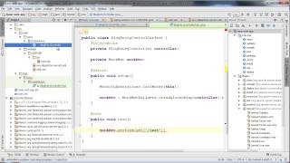 Web Development Using Spring and AngularJS  Tutorial 3 [upl. by Earahc]