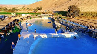 Lugares para visitar en Moquegua  Laguna del valle Moquegua moquegua turismo drone [upl. by Einnov832]