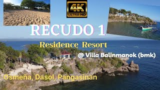 Recudo 1 Villa Balinmanok bmk Beach Resort Dasol Pangasinan 2022 4k [upl. by Ruthe]