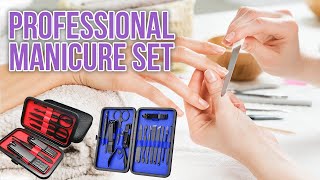 Best Professional Manicure Set for Beautiful Nails [upl. by Refenej]