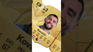 Mateo Kovacic fifa card mateokovacic fifa fifamobile croatia manchestercity premierleague [upl. by Llerrahs]