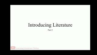 Introducing Literature  Module 1  introduction  Syntax  University of Calicut [upl. by Suoirad523]