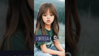 👧🏻Jenna Ortega Evolution👩🏻✨ [upl. by Dwight608]