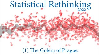 Statistical Rethinking 2022 Lecture 01  Golem of Prague [upl. by Argella]