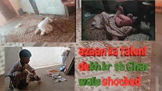 Azan se krae safae sb shockeditni achi safae ki k sb shocked 😳 ho gaeySadia yousaf vlogs [upl. by Anneis498]