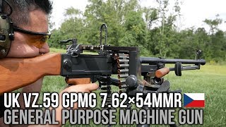 Iconic and Unique The UK Vz59 General Purpose Machine Gun [upl. by Apoor]