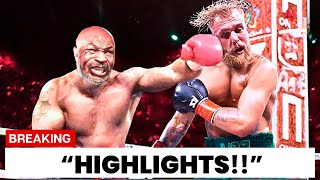 Mike Tyson vs Jake Paul Full Fight Breakdown 2024  Exclusive Highlights [upl. by Nadab]