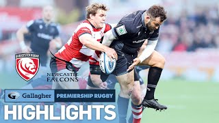 Gloucester v Newcastle  HIGHLIGHTS  Dramatic Finish at Kingsholm  Gallagher Premiership 202122 [upl. by Muir]