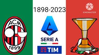 Campeões do Campeonato Italiano Série A TIM 18982023 [upl. by Tomasz]