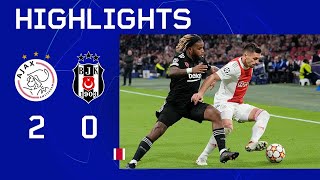 Wéér Berghuis amp Haller 😍  Highlights Ajax  Besiktas  UEFA Champions League [upl. by Giglio164]