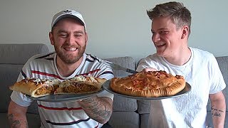 Fråder Fredag  Indbagt Pizza [upl. by Lyram399]