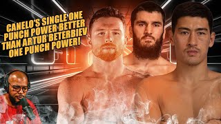 ☎️Dmitry Bivol Canelo Has More One Punch POWER Than Artur Beterbiev😱 Does Canelo Have A Shot❓ [upl. by Elyagiba308]