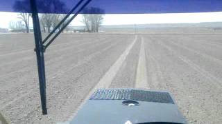 Ag Chem Rogator 854 Sprayer Applying Preplant on Dry Bean Ground [upl. by Bellda396]