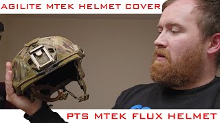 Agilite MTEK Gen4 Helmet Cover  Mtek Flux Helmet Part 2 [upl. by Nava]