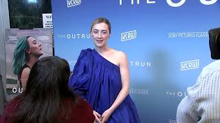 Saoirse Ronan premieres film The Outrun in Los Angeles [upl. by Kato]