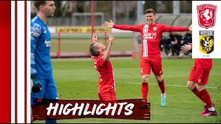 WANT als BRAMA SCOORT  FC Twente  Vitesse 26042023  Highlights [upl. by Zetniuq432]