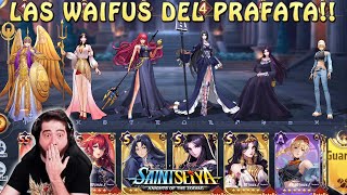 POR FIN HAY EQUIPO DE WAIFUS PRAFATERAS LA HERMOSA DESTRUCCION Saint Seiya Awakening KOTZ [upl. by Ijies]