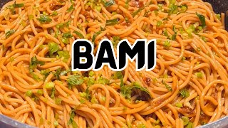 Recipe How to make Surinaamse BAMI  CWF [upl. by Ynabe]