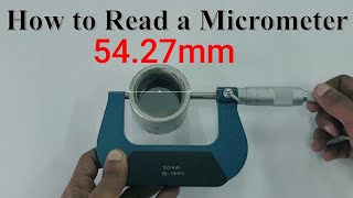 How to Read a Micrometer Easy StepbyStep Guide [upl. by Mohr]