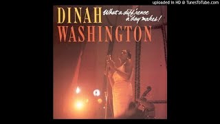 Dinah Washington  What a Difference a Day Makes 1959 [upl. by Solim902]