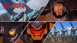 Jaeger Collection  Pacific Rim The Black  Netflix Anime [upl. by Binky519]