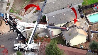 10 Most Dangerous Heavy Crane Truck amp Car Fails  Crane Disaster  Heavy Equipment Fail Compilation [upl. by Gord]