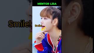 Lisa mentor😱 kpop fypviralシ goviral popular shortsfeed blackpink lisa [upl. by Aowda]