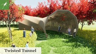 【Grasshopper Tutorial】Twisted Tunnel [upl. by Marieann614]