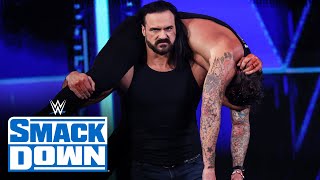 Drew McIntyre executes a vicious attack on CM Punk SmackDown highlights June 21 2024 [upl. by Atinrev]