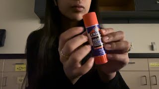 lofi asmr at school 😬 tapping amp whispering [upl. by Keegan435]