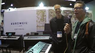 Kurzweil K2700  NAMM 2024  KUCR [upl. by Bertelli]