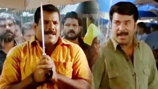 Mammootty and Kalabhavan Mani Fight Scene  Nasrani Movie Scenes  Malayala Mantra [upl. by Seften]