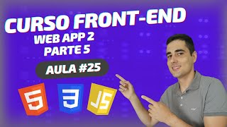 WEB APP 2 PARTE 5CURSO FRONTENDAULA 25 [upl. by Etiragram]