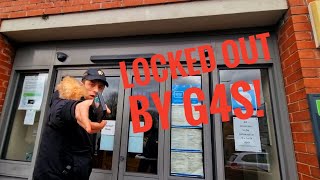 G4sStupid Lock Public Out From going into the JobCentre coz Im a Threat G4S AuditFail 📸🎥📷🎞🤣 [upl. by Acirne764]