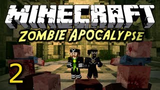 Minecraft Zombie Apocalypse w AntVenom Part 2 [upl. by Treve]