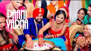 Paani Varna  Kangana  Gidha  Manreet weds Sumeet  Punjabi Sikh Wedding Calgary Boliyan [upl. by Atnahsal]