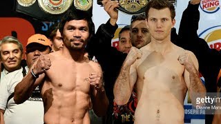 Manny Pacquiao vs Jeff Horn [upl. by Codel365]