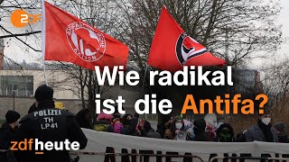 Die AntifaBewegung ihre Geschichte ihre Ziele  und ihr Verhältnis zur Gewalt  3sat kulturzeit [upl. by Yduj]