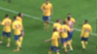 Zlatan Ibrahimovic´s Bicycle Kick Goal Against England  Full HD [upl. by Yelknirb]